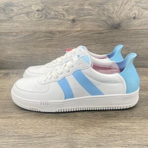 REDVANLY Contender S2502 White Blue Athletic Sneakers Men's US 12 EUR 45.5